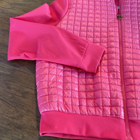 LA FURIA PINK QUILTED JACKET - Picture 2 of 8